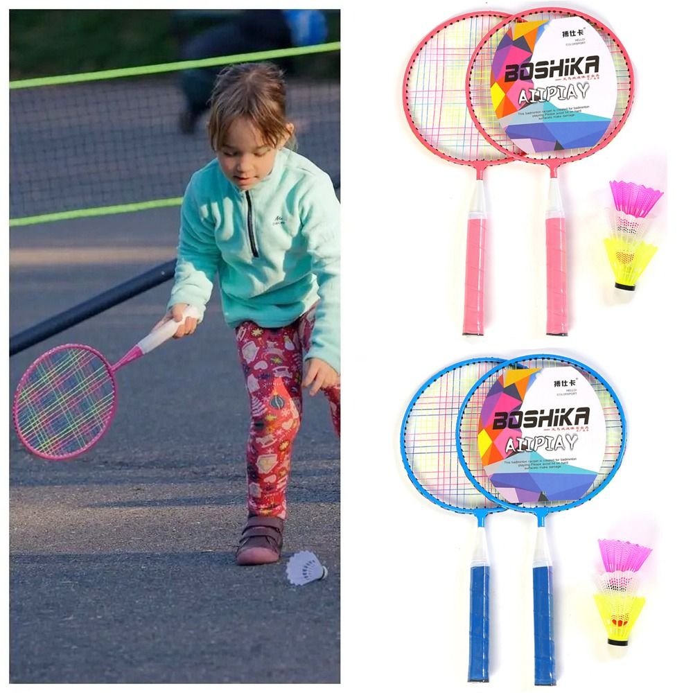 Badminton League - Children Lightweight Badminton Rackets Family Game