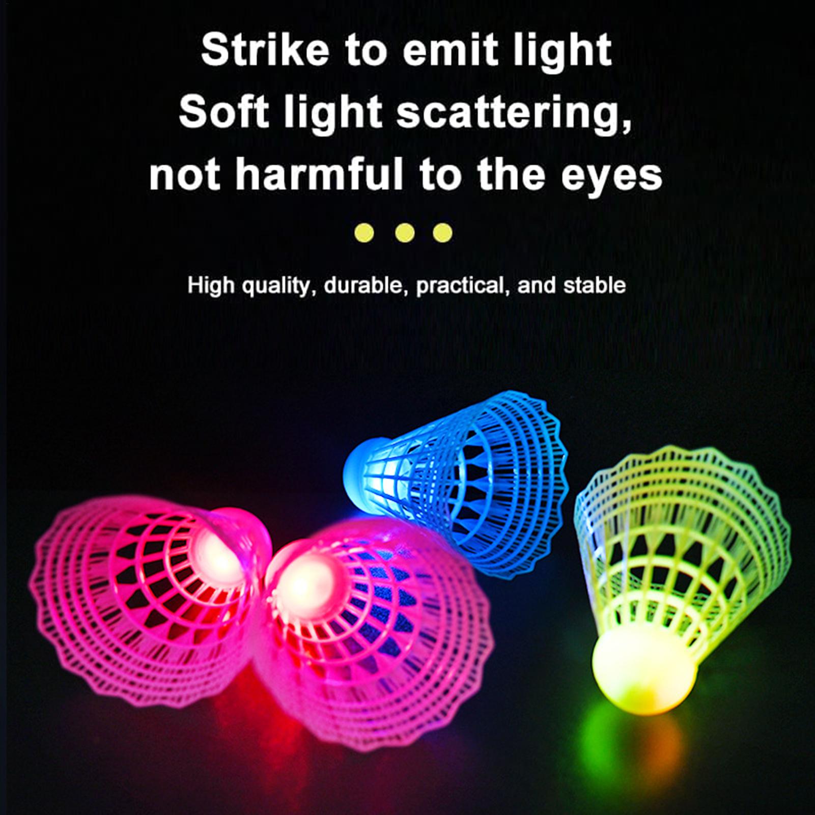 3Pcs LED Badminton Ball Glowin - Badminton League review and price