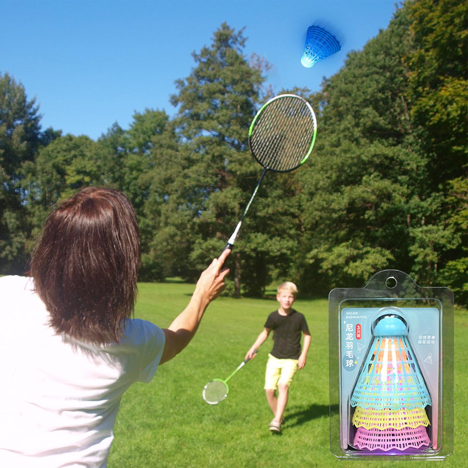 3Pcs LED Badminton Ball Glowin - Badminton League review and price