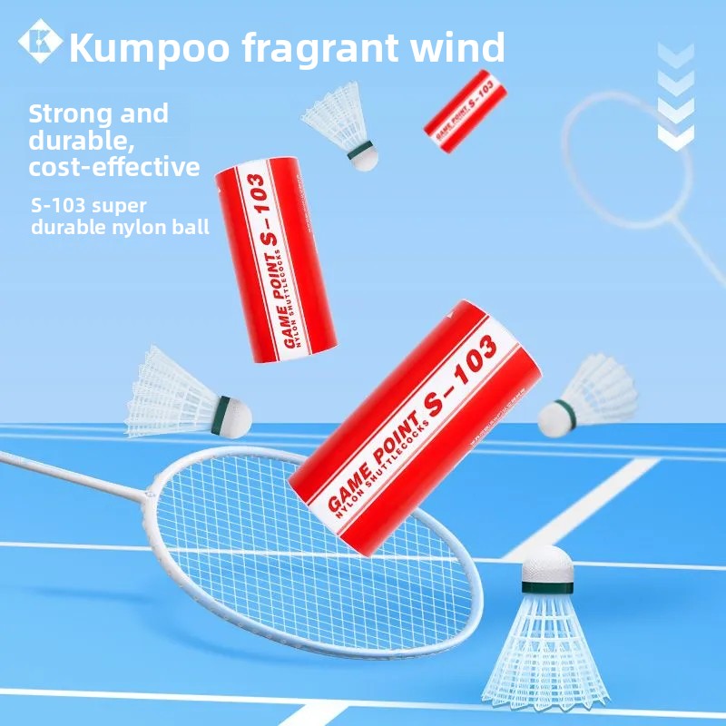 1tube 3pcs Kumpoo Badminton ba - Badminton Shuttlecock review and price