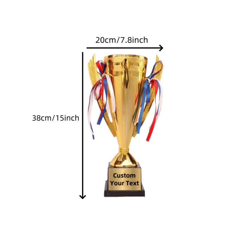 11/15inch Tall Gold Cup Trophy - Badminton Victory review and price