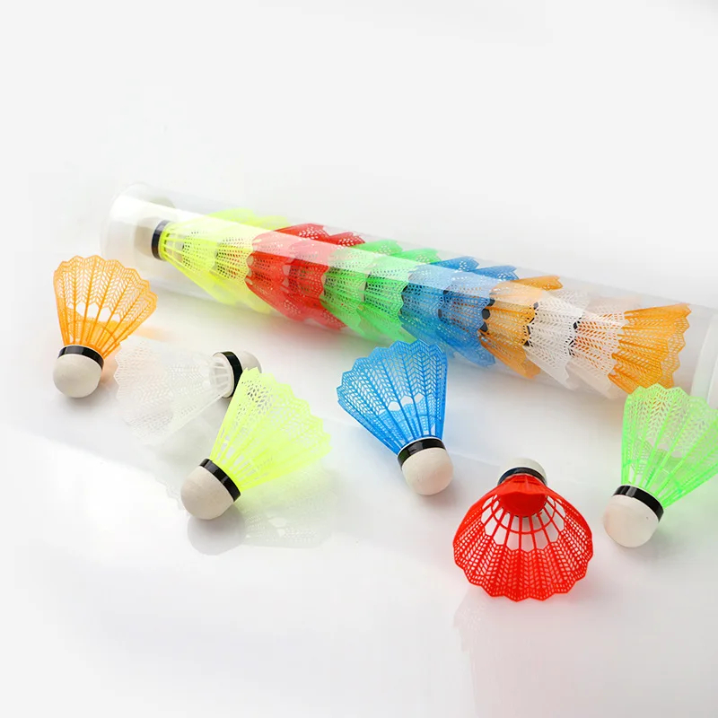 12 Pcs/Set Colorful Shuttlecoc - Badminton League review and price