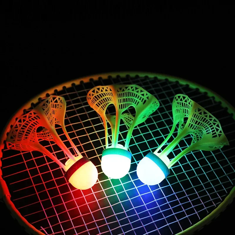 1/5pcs Glow Badminton Shuttlec - Badminton Shuttlecock review and price